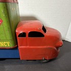 Wyandotte Vintage Tin Railway Express Agency Delivery Truck Toy
