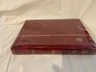 Stamp Collection Stock Book By Lighthouse -24 Black Pages With Glassine Sheets
