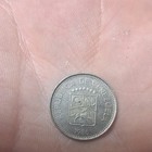 Venezuela 5 Centimos Silver Coin 1986 Circulated Uncertified Collectible