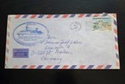 Ext Rare    only 1 Known    1995 Abu Dhabi  German    ship Cover    From    ms Berlin   