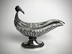Rare Antique French Solid Silver Sterling Incense Boat C1840 Ecclesiastical 