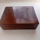 Thayer Lock Flap Card Box Magic Prop With Original Instructions Vintage Magic
