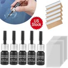5 Pack Auto Glass Nano Repair Fluid Car Windshield Resin Crack Tool Kit Us Ship