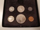 Canada Canada 1867 1967 - Proof Set From 1 Cent - 1 Dollar In Silver  Pp - Rare 