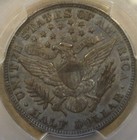1892 Barber Half Dollar 50c Pcgs Certified Au55