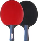 Table Tennis Racket Ping Pong Portable Recreational Games 2 Paddles 3 Balls F209