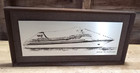 Vintage Royal Caribbean Song Of Norway Ship Art Metal Collectible Display