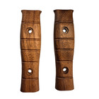 Smooth Walnut Handles Scales For Ka-bar Slabby