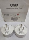2 Pack Smart Plug  Wifi Mini Socket Outlet  Alexa Google Assistant Timer White