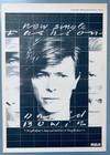 David Bowie 1980 Vintage Poster Advert Fashion