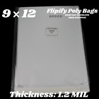 9x12 Clear Resealable T-shirt apparel Self Seal Cello Lip Tape Poly Plastic Bags