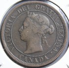 1899 Canadian Coins Large Cent Queen Victoria