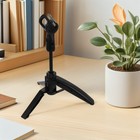 Mic Table Stand Microphone Clip Mount Adjustable Desktop Foldable
