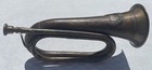 Us Military Civil War Brass Bugle Horn Original Patina Brass Army Ft Huachuca Az