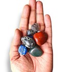 480g Mixed Tumbled Crystals Healing Stones Assorted Polished Gemstone Collection