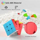 Full Size 3x3x3 Speed Cube Set  2 2in Puzzle Party Favors Toy Stickerless Magic 