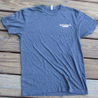Gray Jefferson Bourbon Logo T Shirt Small Tri Blend