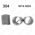 304 Stainless Steel Helicoil Insert Wire Thread Insert Thread Repair M14 - M24
