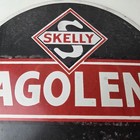 Vintage Tagolene Motor Oil Sign - Gasoline Pump Porcelain Sign