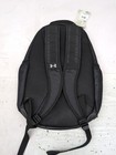 Under Armour Ua Hustle 5 0 Backpack Black   Silver School Sports Bag 29l