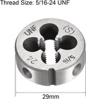 5 16-24 Unf Round Die  Machine Thread Right Hand Threading Die  Alloy Tool Steel