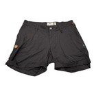 Fjallraven Abisko Stretch Shorts Women s Size 30-31 Black Fit Hiking Outdoor
