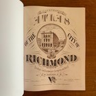 1877 Illustrated Atlas Of The City Of Richmond Virginia Post Civil War Facsimile
