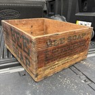 Bee Soap Wooden Crate Box Antique Vintage Advertising