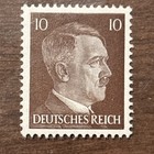 Vintage Germany 10 Deutsches Reich Scott  512 Ogmnh Unused Framed Stamp 