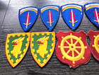 10 Vintage Military Patches Assorted Lot Unused