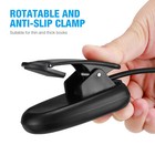 Usb Led Book Light Flexible Clip On Book Light Night Reading Lamp Rechargeable