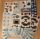 Mrs Grossmans Vintage Christmas Stickers Large Lot   Collection  