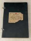 1917 American Red Cross Training Notebook   Armband With Written Letters
