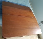 Beautiful Antique Victorian Empire Mahogany Gaming Table