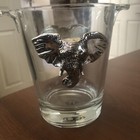 Arthur Court Round Glass Ice Bucket Cooler