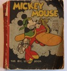 Complete Vintage 1933 Walt Disney Mickey Mouse Little Big Book  the Mail Pilot 