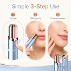Flawless Facial Hair Remover For Women  2 Replacement Heads rechargeable
