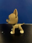 Great Dane  184 Littlest Pet Shop Authentic 2007 Grey White Blue Eyes Lps