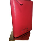 Kate Spade Leather Wellesley Personal Agenda Planner Cherry Red Zip Around Rare
