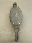 Antique Single Block Wood Pulley   Block And Tackle