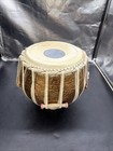 Used Bina Tabla Professional Copper Drum Percussion Musical Instrument 12  Tall