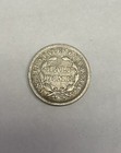 1858 Half Dime U s Silver Seated Liberty     Vf