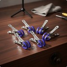 6 Pieces Woodwind Repair Key Pad Clamp Pad Clamp Long-lasting