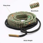 Bore Rope Gun Barrel Cleaning Snake For 30 303 308 30-06 7 62mm Rifles   Pistols
