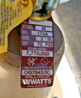 Watts 174a Model M 2 x 2  Pressure Relief Valve Rated 75 Psi Free Shipping