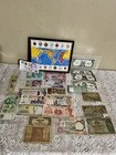 World Paper Money Collection Lot - Singapore  Guyana  Nigeria  Vietnam  Us