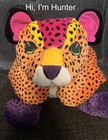 Lisa Frank Plush Hunter The Leopard 32  Beanbag Stuffed Animal Toy Rare Htf
