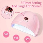 Professional Usb Electric Nail Drill Polish File Kit With Uv Led Nail Lamp Gel M