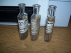 Three Old Westfall Drug Store Medicine Bottles- Newburgh indiana-phone-4