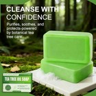 Tea Tree Soap 100g For Face   Body Acne Natural Oil Control Skin Cleanser Bar